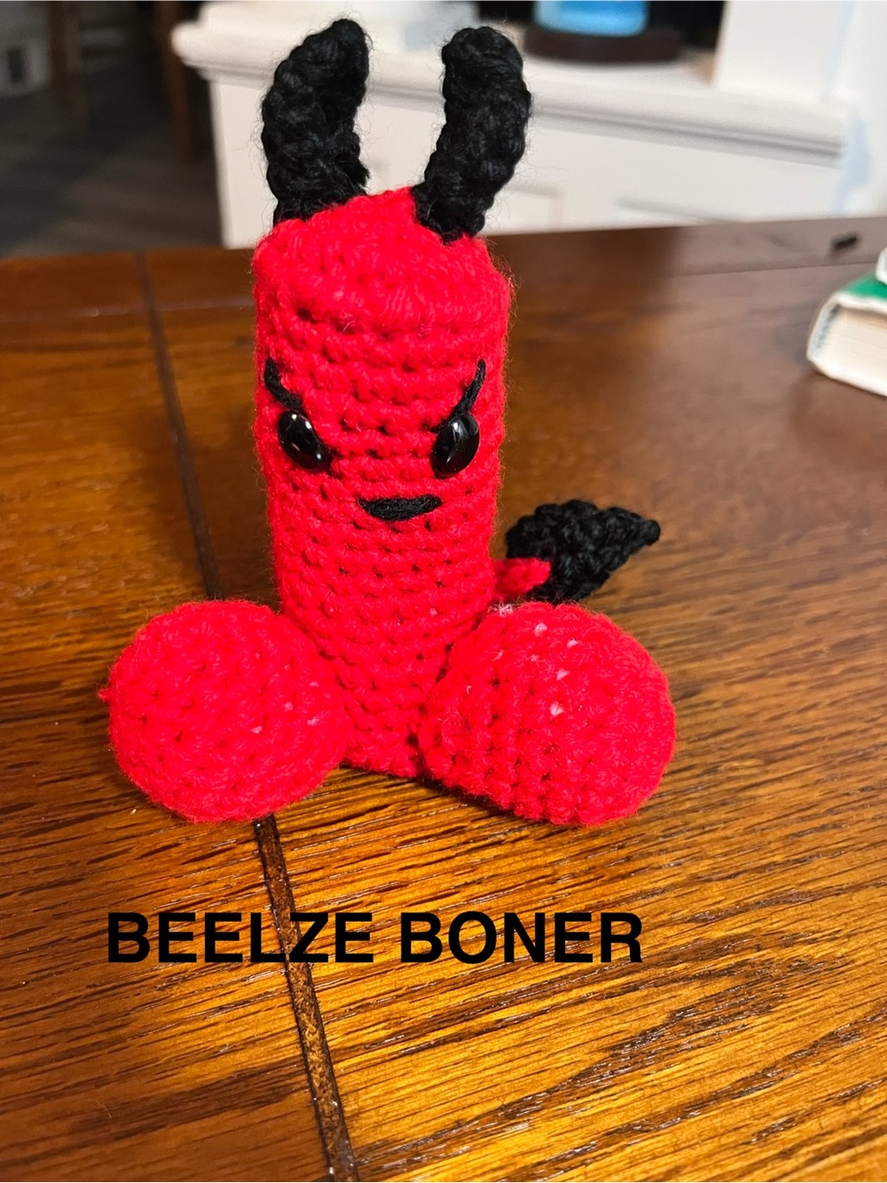 Handmade Red Halloweenie